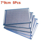 5/10Pcs Prototype BoardsBlue Circuit Perfboard 3x7cm 4x6cm 5x7cm 7x9cm Double Sided Circuit Boards DIY Electronic Kit  PCB New