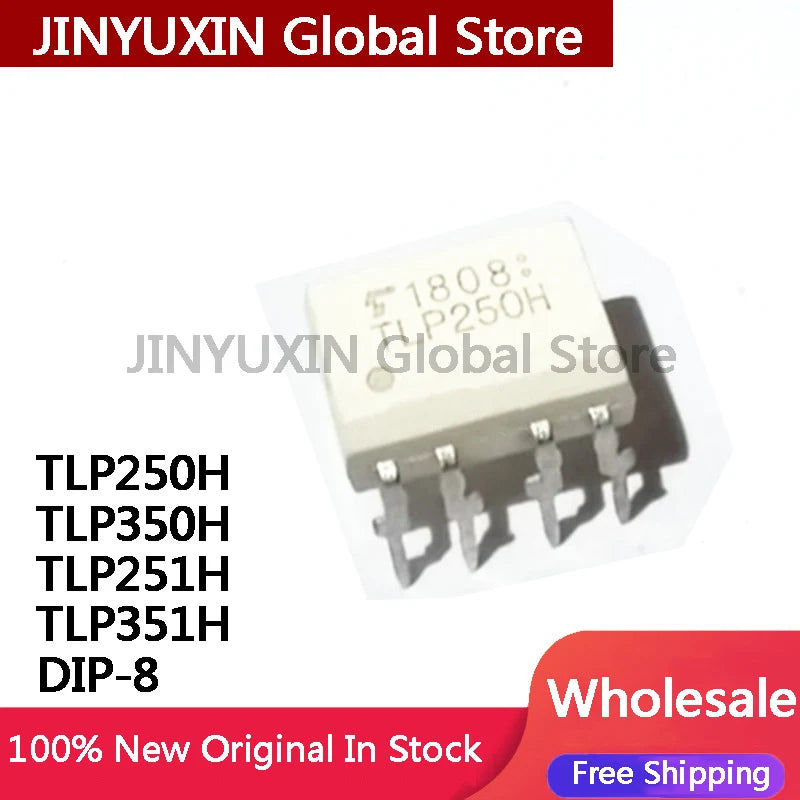 10pcs TLP250H TLP350H TLP251H TLP351H DIP-8 Optocoupler Isolation Driver IC Stock Wholesale