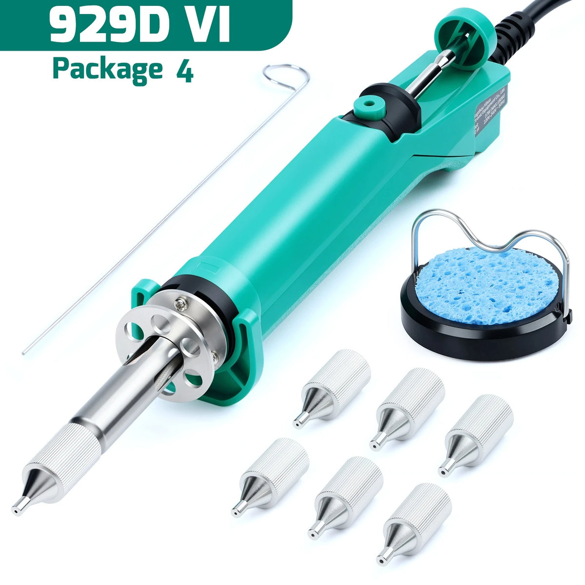 180W Desoldering Suction Tin YIHUA 929D-VI Electric Desoldering Iron Soldering Sucker Pen 929D-V Soldering Iron Welding Tools