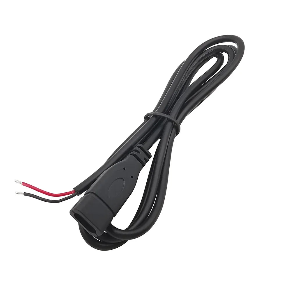 1/3Pcs 0.3M 1M 2M USB Type C Male Female Power Supply Cable Charge Connector Welding 2Pin 4Pin Wire Extension Adapter DIY Repair