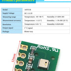 AHT10 AHT20 AHT21 High Precision Digital Temperature Humidity Sensor Measurement Module I2C Communication Replace DHT11 SHT20