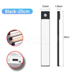 Night light LED Cabinet Light USB Rechargeable Motion Sensor Light Suitable For Kitchen Wardrobe Cabinet Lighting 30cm/40cm/50cm