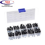 10 Models 6*6 Tact Tactile Push Button Switch Kit Height: 4.3~13MM DIP 4P Micro 6x6 Key Switch for Arduino
