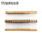 100pcs 1/2W Carbon Film Resistor 0.5W 5% 1R - 10M 0R 10R 100R 220R 330R 1K 2.2K 4.7K 10K 22K 47K 100K 1M 0 10 100 220 330 Ohms