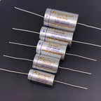 4pcs Wire drawn Silver MKP capacitor non-polar frequency divider capacitor 0.1uf 3.3uf 4.7uf 5.6uf 6.8uf~47uf