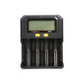 POWERKAN PD4 Smart Battery Charger with LCD Display Capacity Test for 18650 21700 26650 Li-ion Ni-MH Rechargeable Batteries