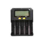 POWERKAN PD4 Smart Battery Charger with LCD Display Capacity Test for 18650 21700 26650 Li-ion Ni-MH Rechargeable Batteries