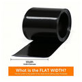 1/5m PVC Heat Shrink Tube Width 50mm ~ 500mm Black 18650 Lipo Battery Pack Insulated Cable Sleeve Protection Battery Film Wrap