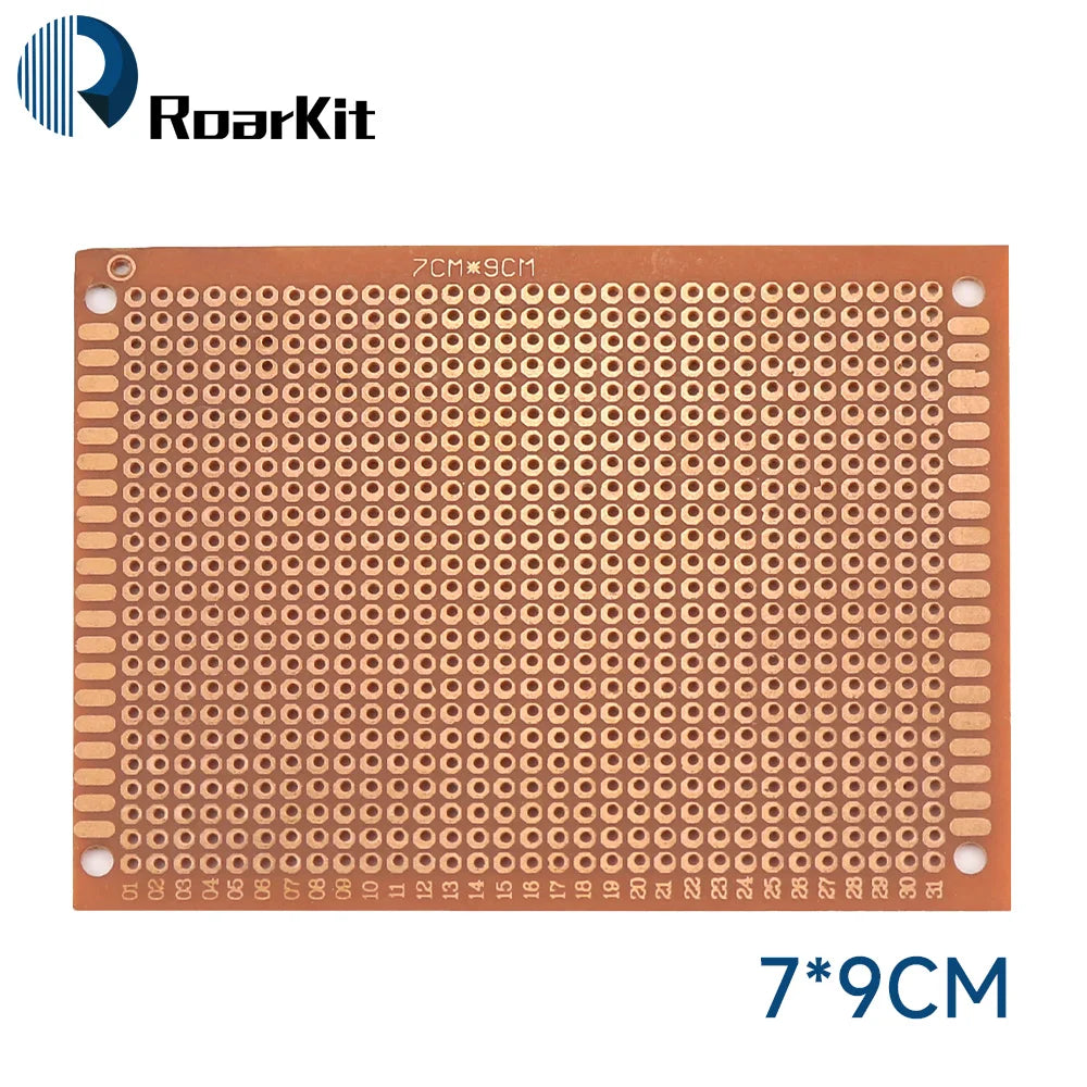 10PCS 5x7 7x9 9x15 12x18 13x25cm Single Sided Circuit Board PCB Bread Board Protoboard Universal Printed Circuit Boards DIY Set
