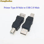1pc Micro/Mini USB or USB 2.0 Male Female Printer USB Plug Jack Power Connector Charging Adapter for Phone MP5 Ect