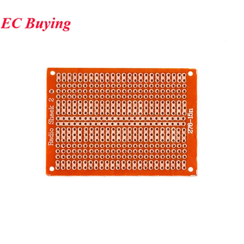 10Pcs/1pc 5x7CM 5x10CM 6.5x14.5CM 9x15CM Prototype Board Single Sided PCB Protoboard Universal  Experiment Matrix Circuit Board