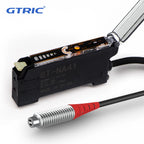 GTRIC Fiber Optic Sensor Amplifier,10-30V DC 3-wire PNP NO/NC NA41 ,Coaxial Non-coaxial Diffusion Optical,Photoelectric Sensor