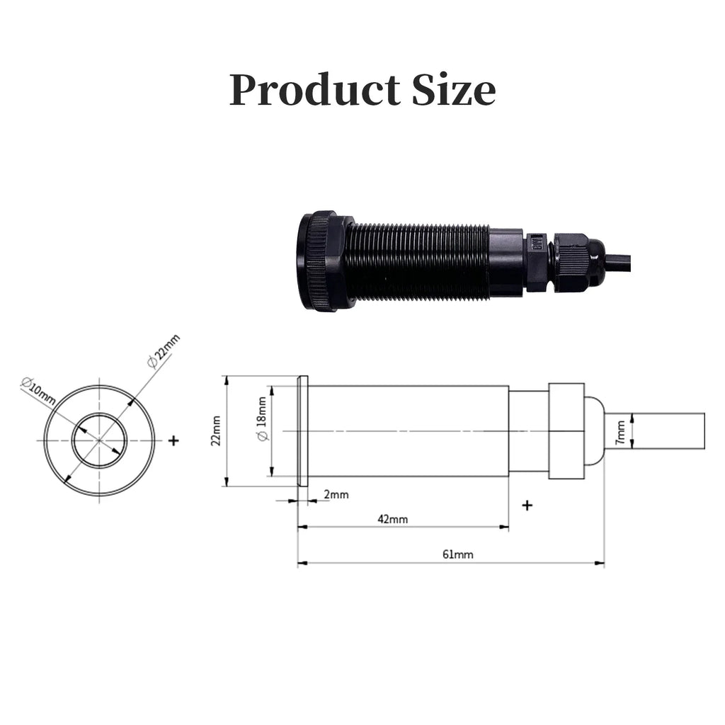 WT53R Time-of-Flight (ToF)Laser Ranging Sensor Module,VL53L1X Sensor Module Distance 400cm,RS485 Modbus/TTL, TOF050F TOF200F