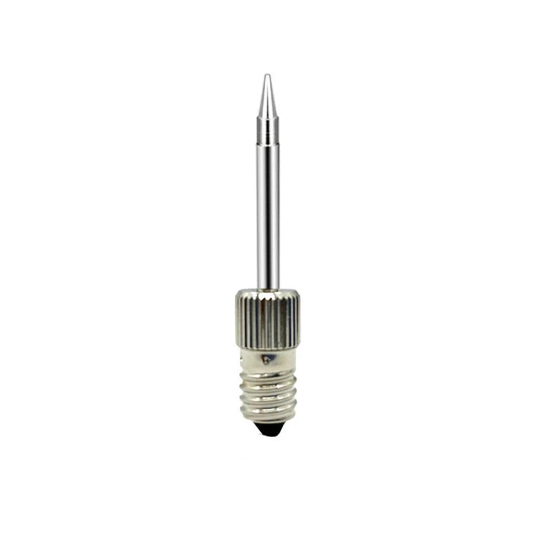 1/3PCS Welding Soldering Tips USB Soldering Iron Head Replacements Threaded Soldering Tip Fits for E10 Interface Soldering Iron