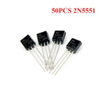 50-200PCS TO-92 Transistor Kit BC327 BC337 BC548 BC549 2N2222 2N2907 2N3906 2N5401 2N5551 A1015 C1815 S8050 S8550 TL431A PNP NPN