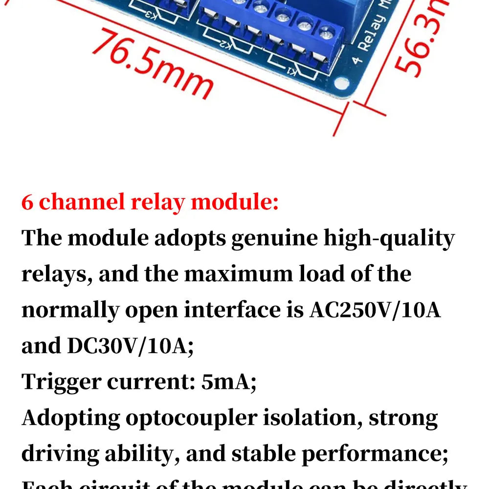 5v 12v 1 2 4 6 8 Channel Relay Module with optocoupler Relay Output 1 2 4 6 8 Way relay Module For Arduino In stock