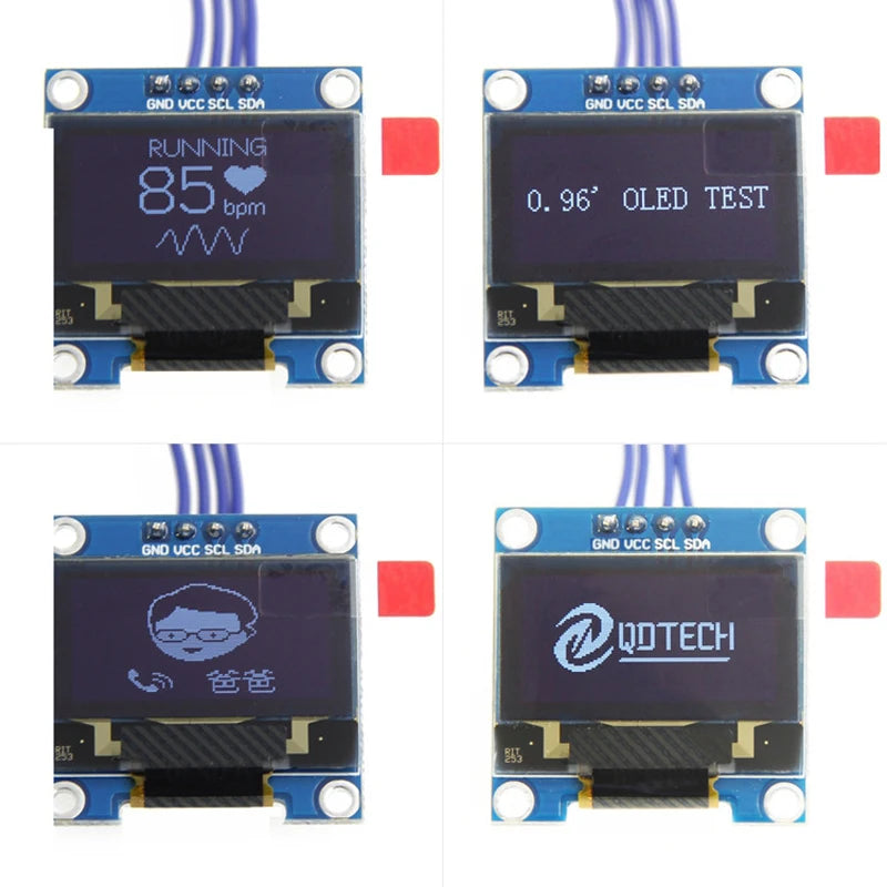 1/5PCS 0.96 Inch I2C OLED Display Module SSD1315 128X64 4Pin IIC Serial LCD Screen Board FOR ARDUINO STM32 RASPBERRY PI Mega2560