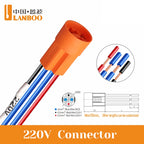 LB12E-M Mini Emergency Stop Button with LED Light Elevator Machine Tool Safety STOP Switch Self-locking / Momentary Selectable