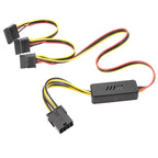 Graphics Card Hard Drive Cable GPU PCIE 8Pin Female To 1 2 3 4 SATA Hard Drive 18awg Power Supply Cable 12V To IDE Molex Cables