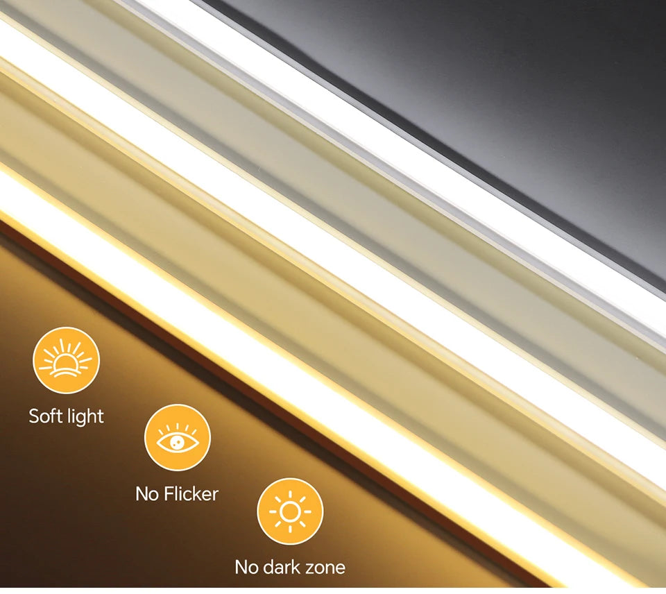2m 5m 10m Smart PIR Motion Sensor Switch 24V COB LED Strip Light Neon Silicone Gel Tape Auto ON/OFF For Stair,Wardrobe Decor