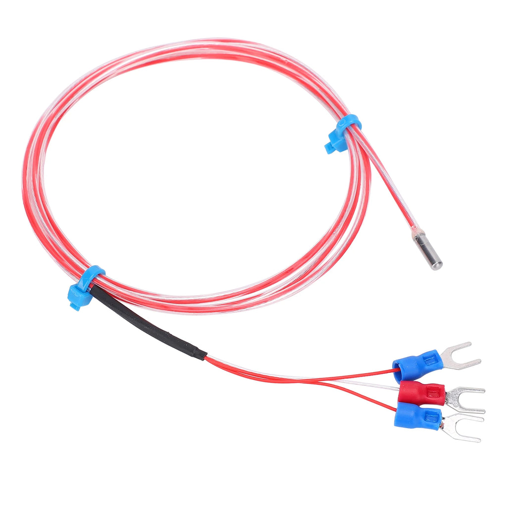 Temperature Sensor Thermistor Waterproof Probe 3 X 20mm Temperature Sensor Probe 50 To +300℃ PT100 Temperature Sensor
