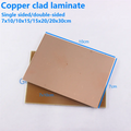 FR4 PCB 7x10 10x15 15x20 20x30 cm 7*10 10*15 15*20 20*30 Single Side Copper Clad plate DIY PCB Kit Laminate Circuit Board