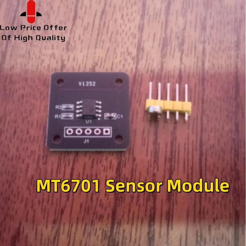 SAMIROB MT6701 Magnetic Encoder Magnetic Induction Angle Measurement Sensor Module 14bit High Precision Instead Of AS5600