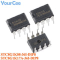 10pcs STC8G1K17A STC8G1K08A STC8G1K08 36I DIP8 Single Chip IC Microcontroller Micro Controller MCU
