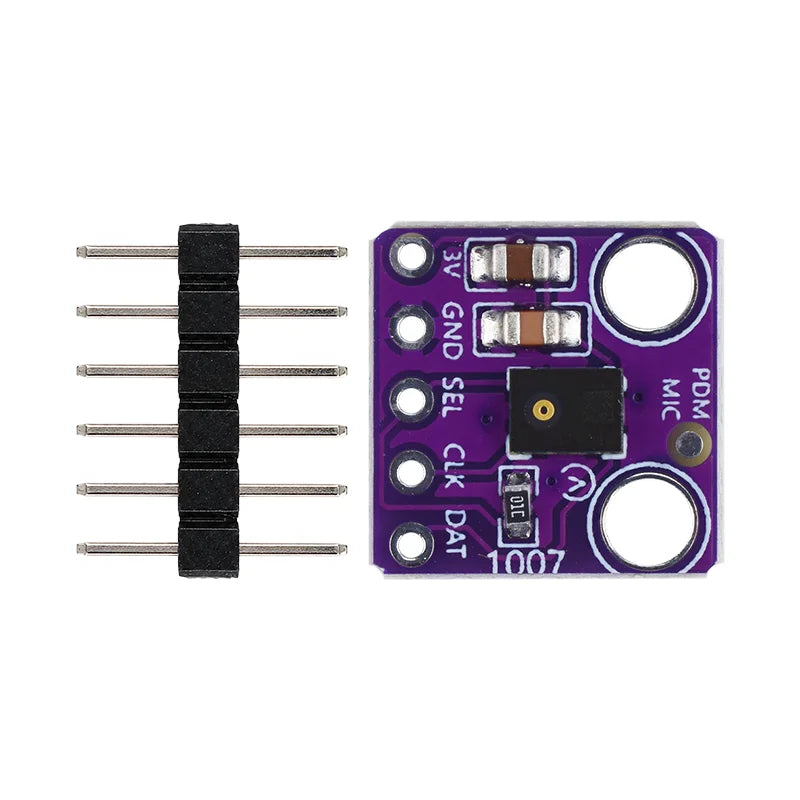 MP34DT05 PDM MEMS Microphone Module Simple Pulse Density Modulation Output Small Microphone