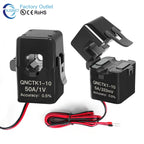 QNCTK1-16 100A 333mV 150A 1V QNCTK1-10 50A 333mV 30A 1V Split Core Current Transformer Sensor Clamp CT
