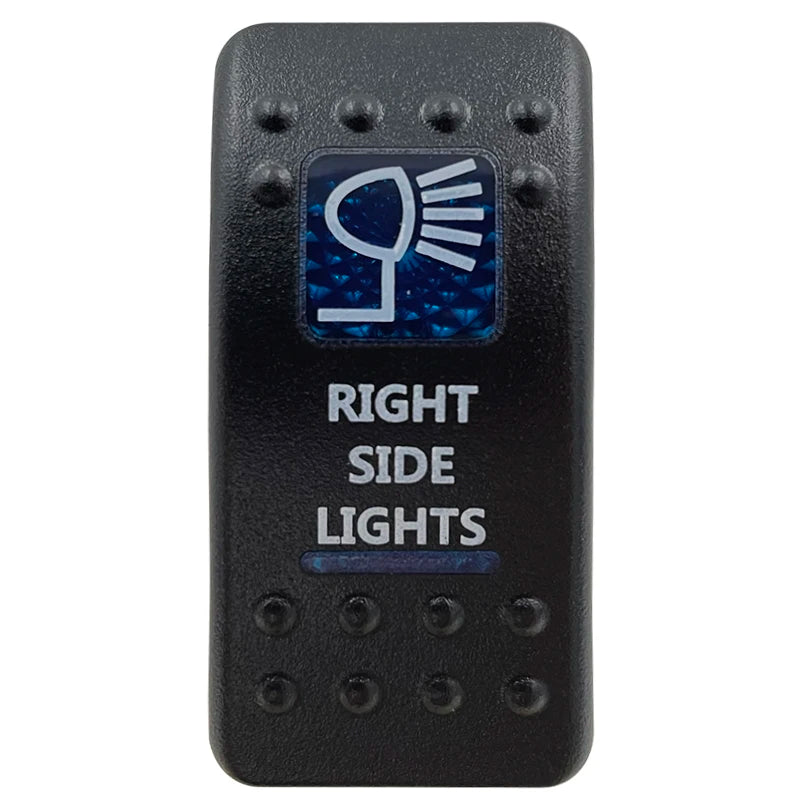 Blue Led Rocker Switch Button 5Pins&7Pins ON OFF ON For Car Marine Boat NARVA ARB Style interior Lights parts Camper Accessories