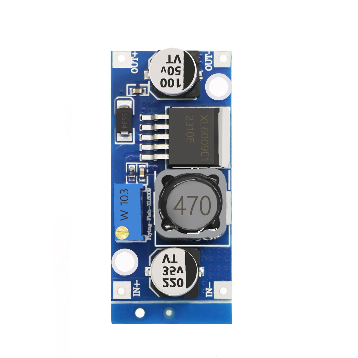 XL6019 DC-DC Adjustable Step Up Power Module 5A  High-Power Boost Volt Converter 3V-35V To 5V 6V 9V 12V 24V