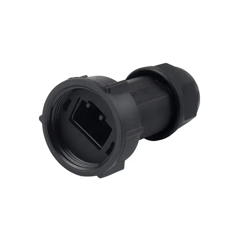 LR20 M20 Ethernet Network RJ45 Waterproof Connector Cat6 Panel Mount 0.1m To 1m Extension Cable Wire Interface Signal Adapter