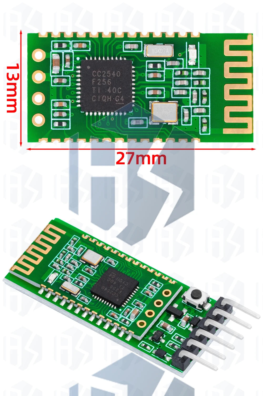 1PCS HC-08 Low-Power Bluetooth Module – BLE 4.0 UART Serial Port for Arduino Projects