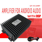 Car DSP Amplifier Hi-Fi Booster Audio Digital Sound Processors 4*80W for Android Speaker Subwoofer Power Car Radio Stereo AMP