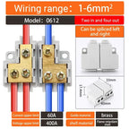 5/10PCS T-type High power branch terminal wire terminal Quick Junction Box Terminal Block Electric Cable CONNECTORS  copper