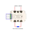 Single-Phase Fully Isolated AC Voltage Regulating Module SCR Power Regulator Solid State Relay Heater Temperature Adjustment