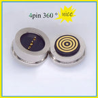 Magnetic Charging 4-pin 360 ° Blind Suction Waterproof Magnetic Connector For Medical Beauty Treatment Signal Transmission