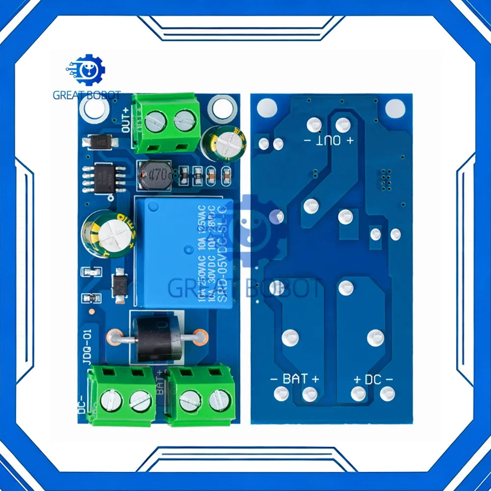 YX850 Standby Lithium Battery Auto-Switching Module 5-48V Wide Input Emergency Power Converter