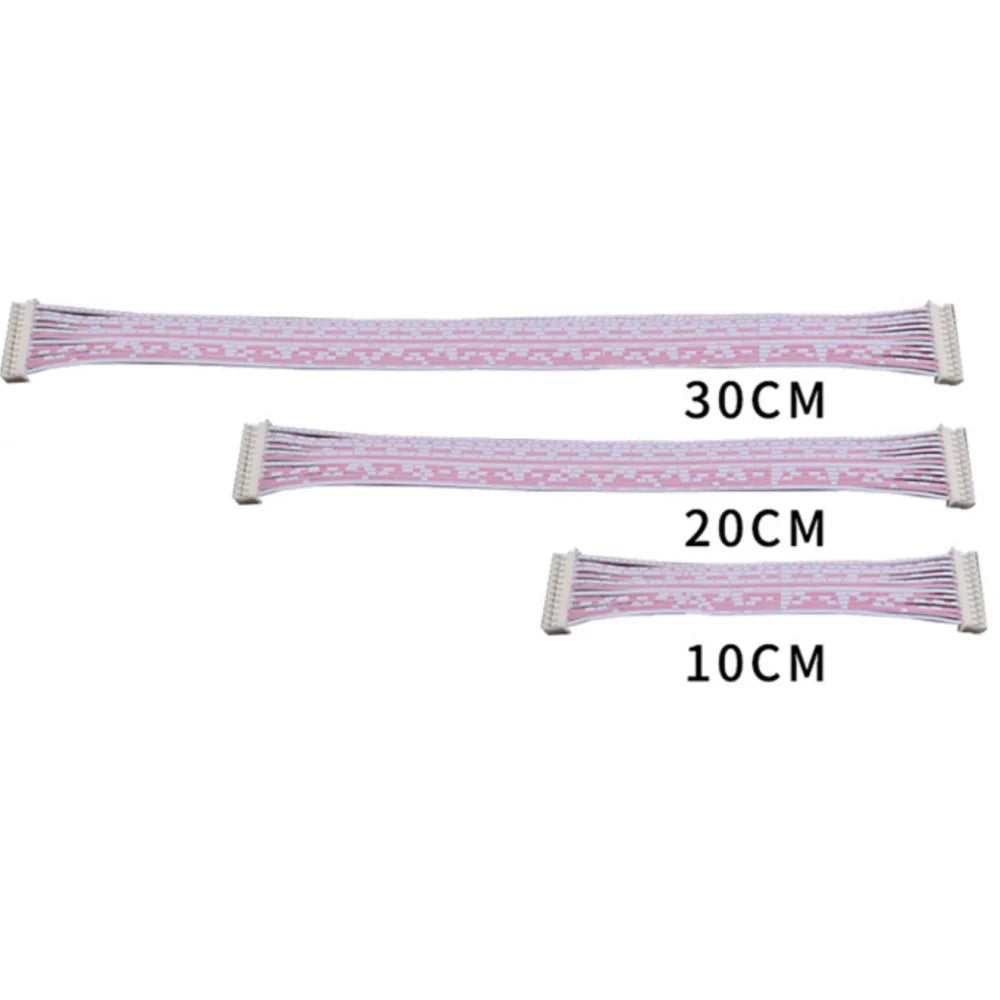 10PCS JST PH2.0 Double Head Cable 2.0mm Pitch Female to Female Electron Wires Connector 26AWG Various Pin Options Available
