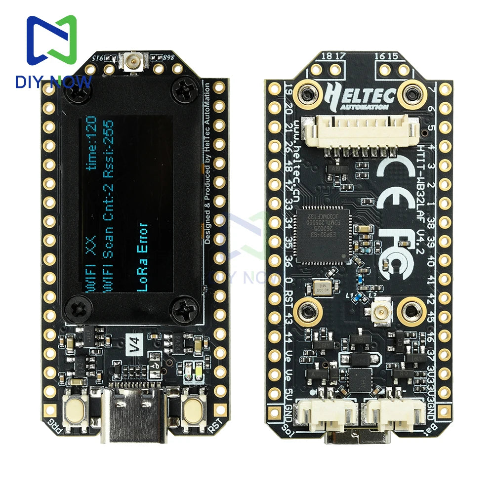 Heltec LoRa 32 V4 Meshtastic GPS ESP32 SX1262 Solar Powered Dev-Board Mesh Network Supports Wi-Fi B/G/N BLE LoRa Communication