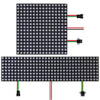 1~2PCS WS2812B 8X8 16X16 8X32 LED Pixel Panel Flexible Matrix Screen WS2812 RGB Led Module Individually Addressable IC DC5V