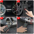 TPA01 TPMS Relearn Tool Digital Tire Pressure Gauge 2 in 1 Auto Tire Pressure Sensor Reset Tool for Vehicle TPMS System