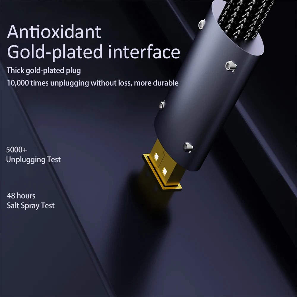 Monosaudio A50G B50G 24K Gold Plated USB2.0 Plug USB A/B Connector  DIY USB Cable for Ipad Laptop