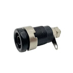 20PCS 4mm Banana Socket Connector 32A Insulated Female Jack 5 Colors Panel Mount Connector for Electrical Connection