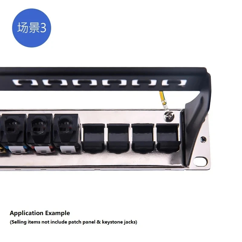 RJ 45 Coupler Baffler RJ45 Keystone Jack Filling Module Keystone Frame Wall Plate Patch Panel Blind Plate For Modular Blank