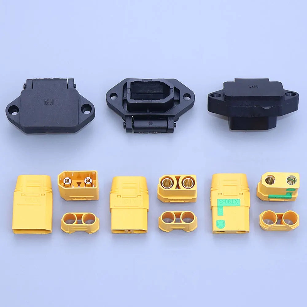 XT90 Male Female Power Charging Plug Shell XT90S Anti-fire Connector Electric Vehicle Lithium Battery Modification Interface