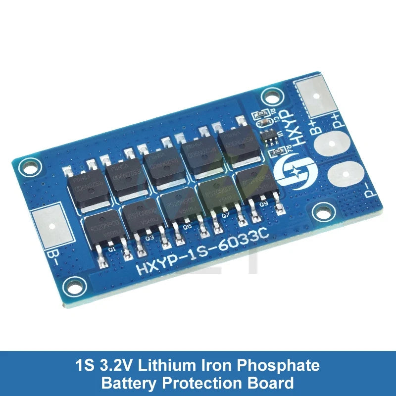 1/3PCS BMS 1S 30A 3.2V LiFePO4 / 3.7V Lithium Battery Protection Board 18650 4.2V Charging Voltage/Short Circuit