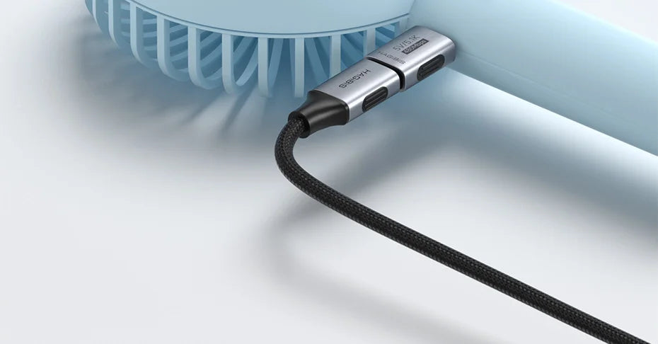 Hagibis 5.1k Pull-down Resistor Charging Adapter USB C Male to Female for Shaver Hair Trimmer Headphone Fan Electric Screwdriver