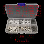 1Box SH 1.0/JST 1.25mm/ZH 1.5mm/PH 2.0mm/SM/SYP/XH 2.54mm/VH 3.96mm Pitch Male Female Housing Terminal Pin Header Wire Connector